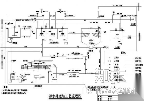 320t机械加速澄清池cad施工图下载【ID:167422194】