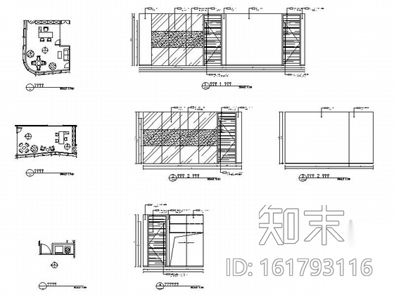 [北京]投资公司现代办公室室内装修施工图cad施工图下载【ID:161793116】