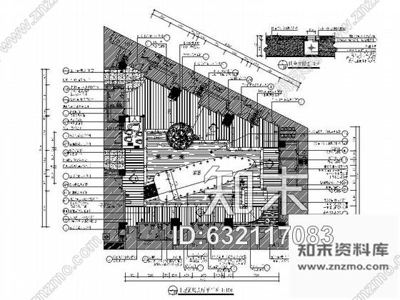 施工图奢华主题游艇夜总会大厅装修施工图含效果cad施工图下载【ID:632117083】