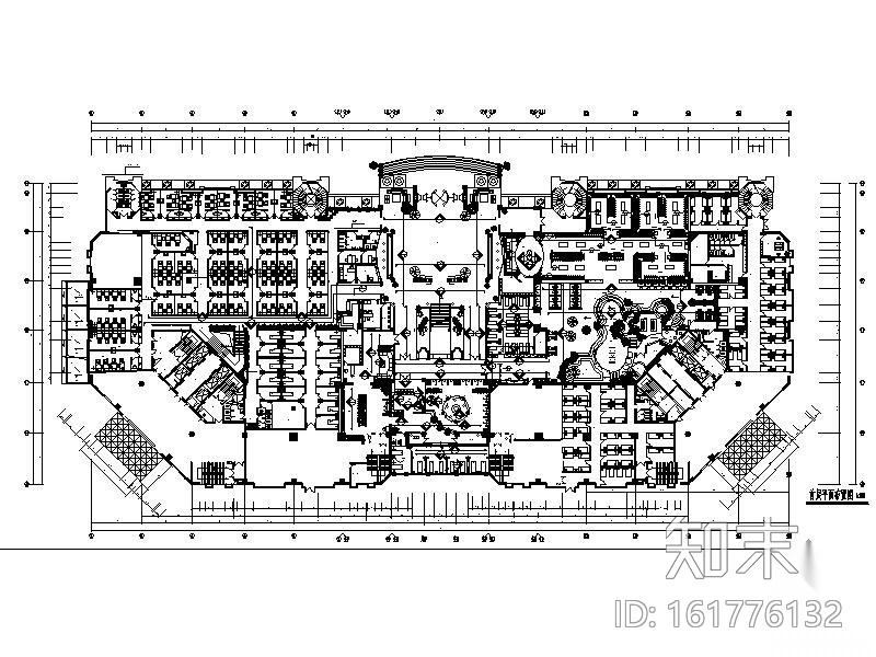 [南昌]某大型桑拿浴会所装修图(含效果)施工图下载【ID:161776132】