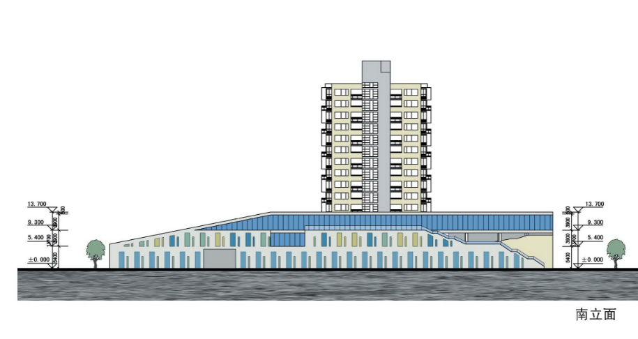 [上海]昆山花桥商业住宅小区建筑方案文本cad施工图下载【ID:166308131】