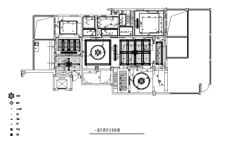 [江苏]美式新古典500平米跃层公寓设计施工图cad施工图下载【ID:160104190】