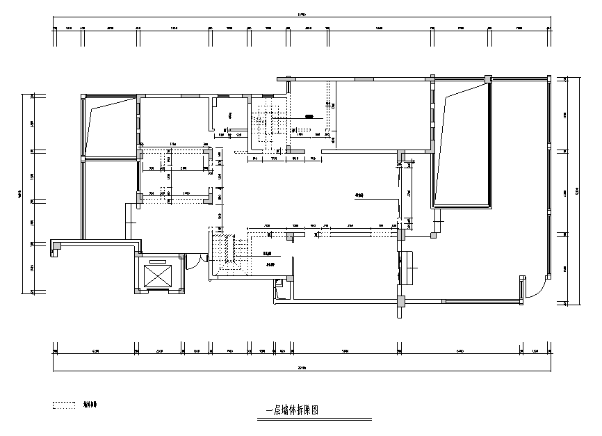[江苏]美式新古典500平米跃层公寓设计施工图cad施工图下载【ID:160104190】