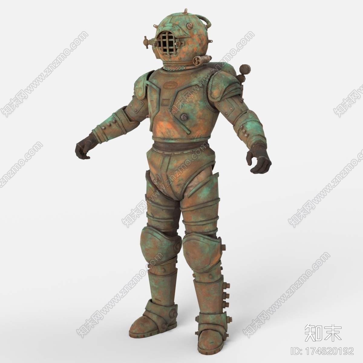 辐射4的潜水服3DCG模型下载【ID:174820192】