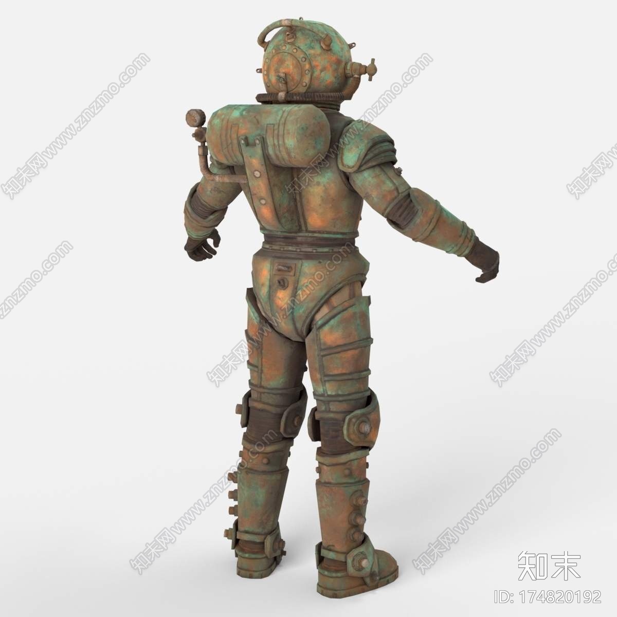 辐射4的潜水服3DCG模型下载【ID:174820192】