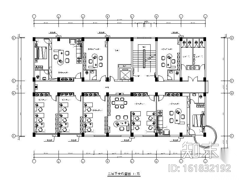 [深圳]某公路养护中心办公楼施工图施工图下载【ID:161832192】