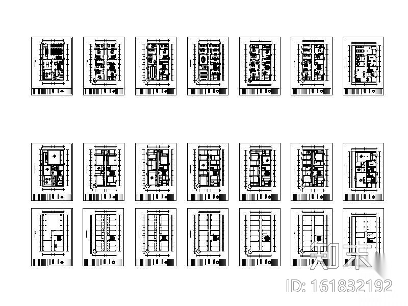 [深圳]某公路养护中心办公楼施工图cad施工图下载【ID:161832192】
