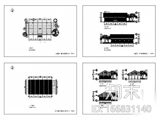 某古建民居建筑测绘图施工图下载【ID:166831140】