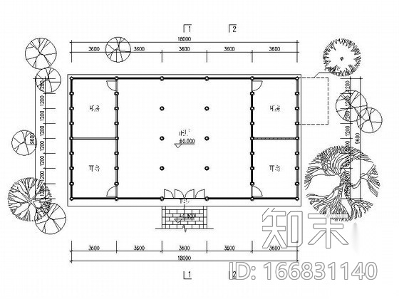 某古建民居建筑测绘图施工图下载【ID:166831140】