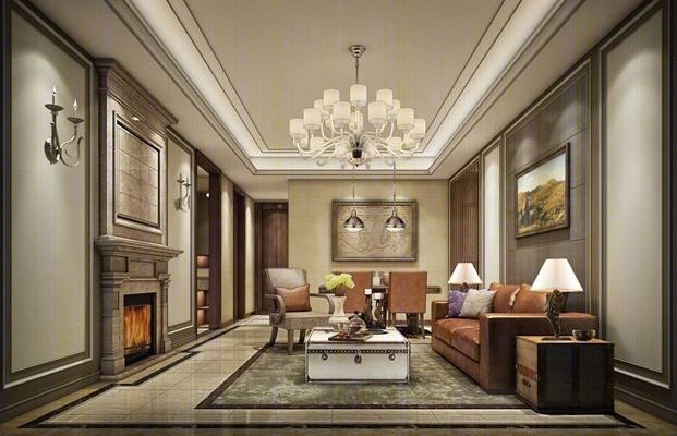 【葛亚曦+牧笛】上海绿地启东三期DS2户型样板间丨效果图+施工图+物料+软装方案丨130M丨施工图下载【ID:56996259】