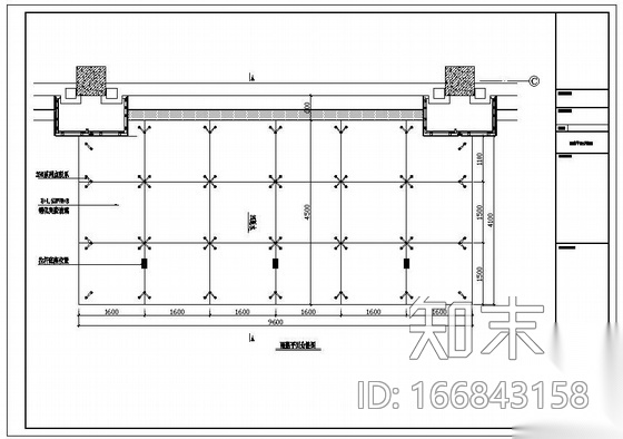 安徽某中心石材幕墙工程图纸cad施工图下载【ID:166843158】