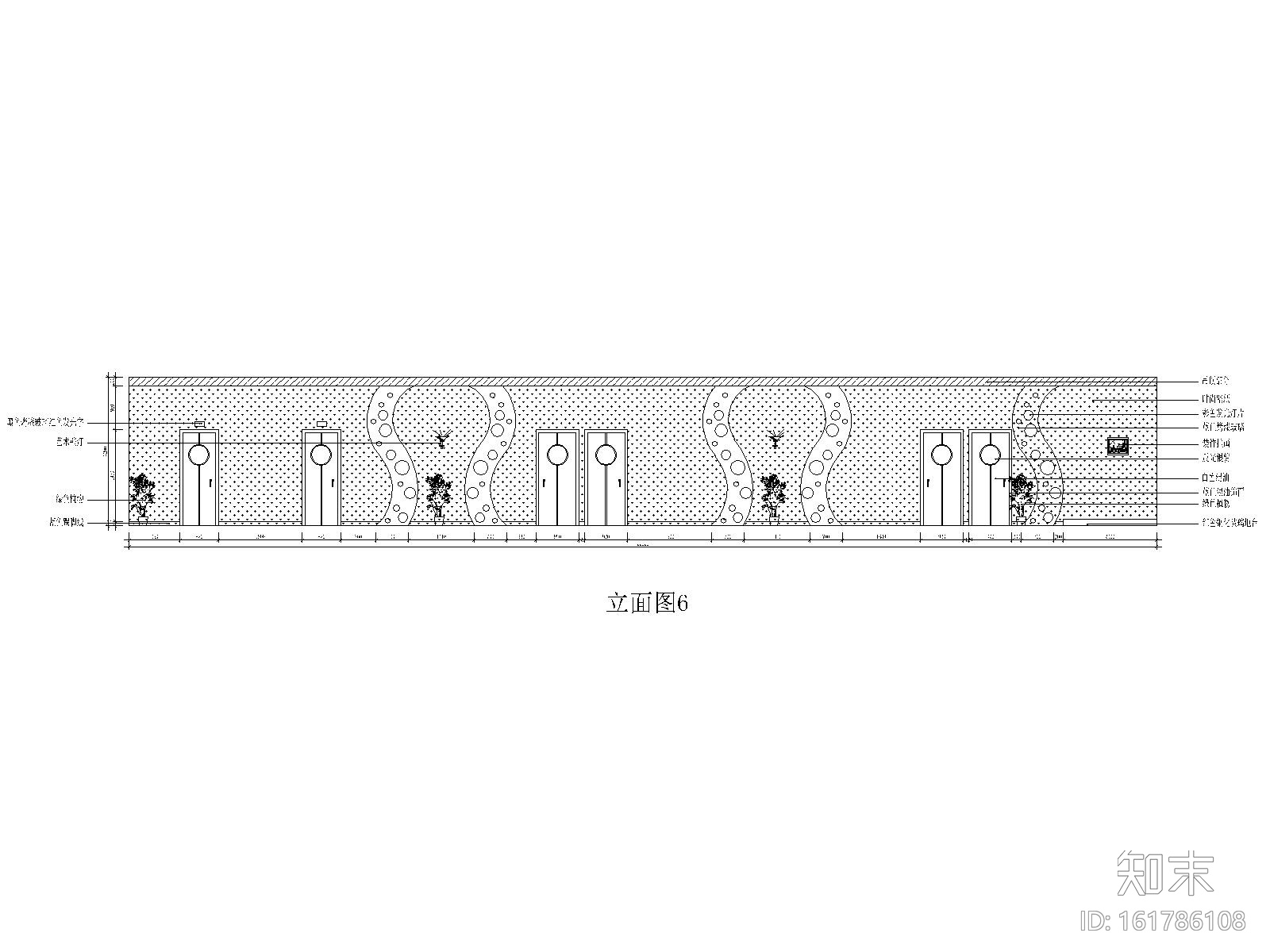 某现代风格酒吧设计CAD施工图施工图下载【ID:161786108】