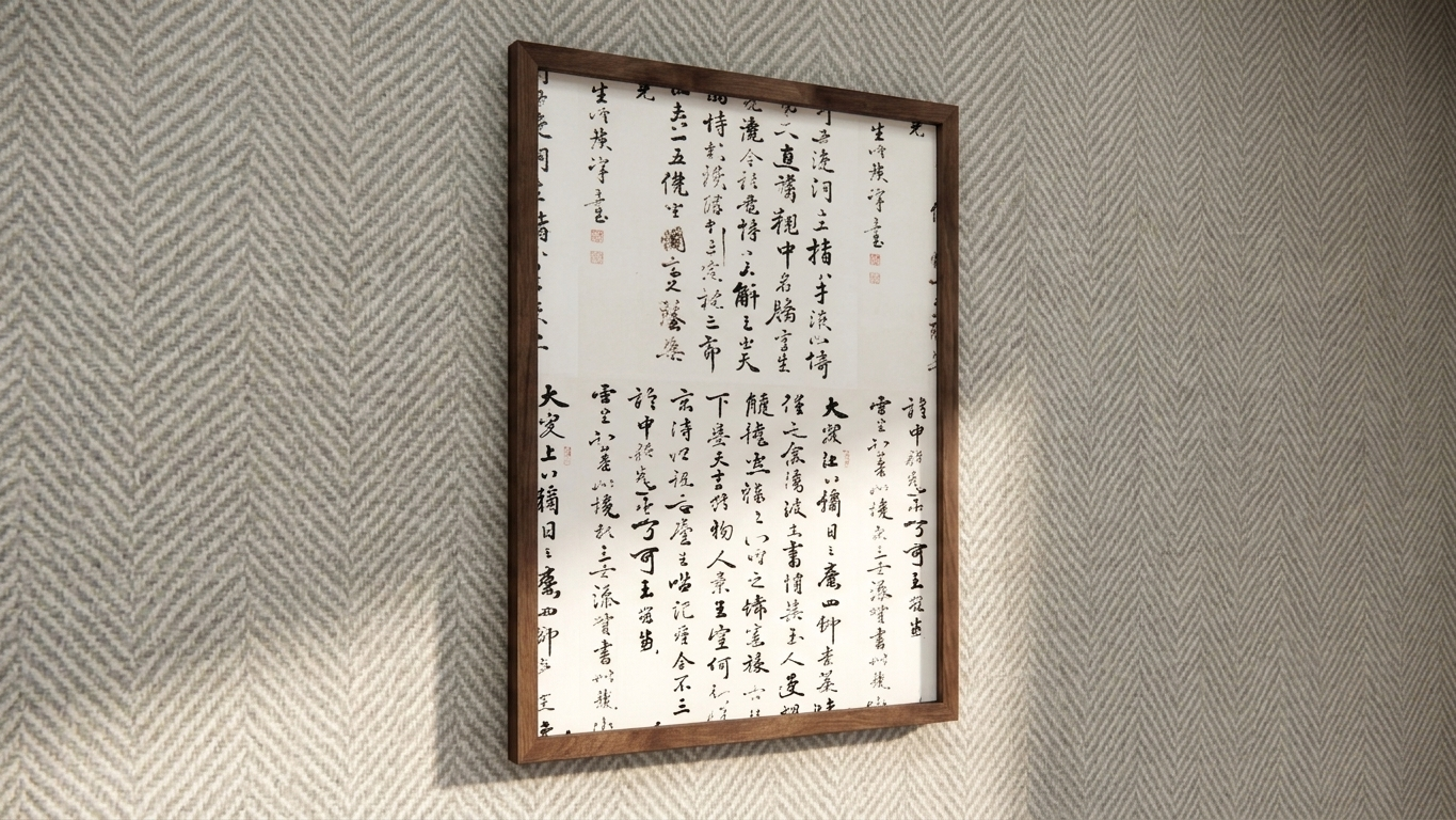 新中式字画SU模型草图