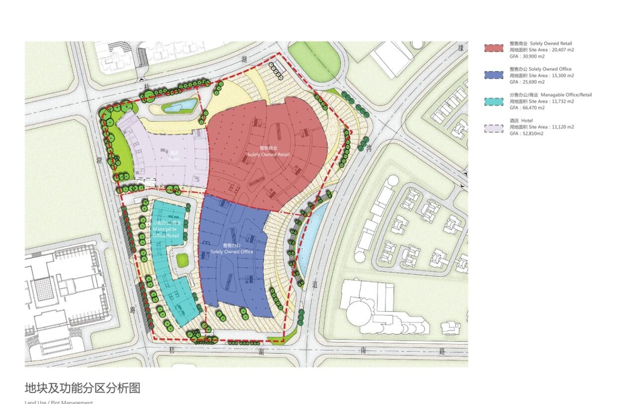 [山东]现代风格商业广场建筑方案文本设计cad施工图下载【ID:165401163】