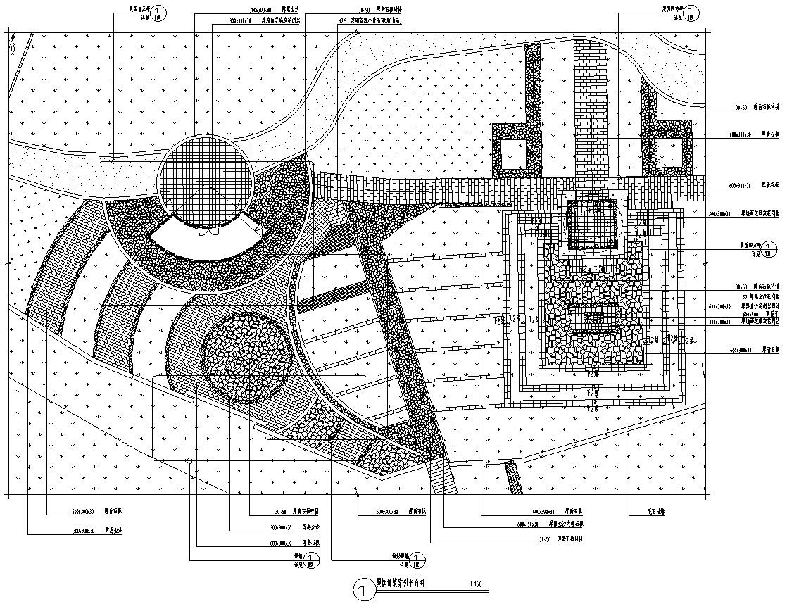 [贵州]农业农耕文化园景观设计-园建施工图下载【ID:160687150】