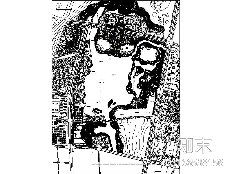 [浙江]城市中心区入口示范区部景观分施工图cad施工图下载【ID:166538156】