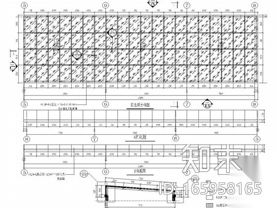 [河北]五星级商务酒店幕墙结构施工图cad施工图下载【ID:165958165】