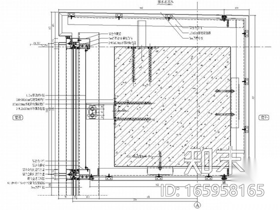 [河北]五星级商务酒店幕墙结构施工图cad施工图下载【ID:165958165】