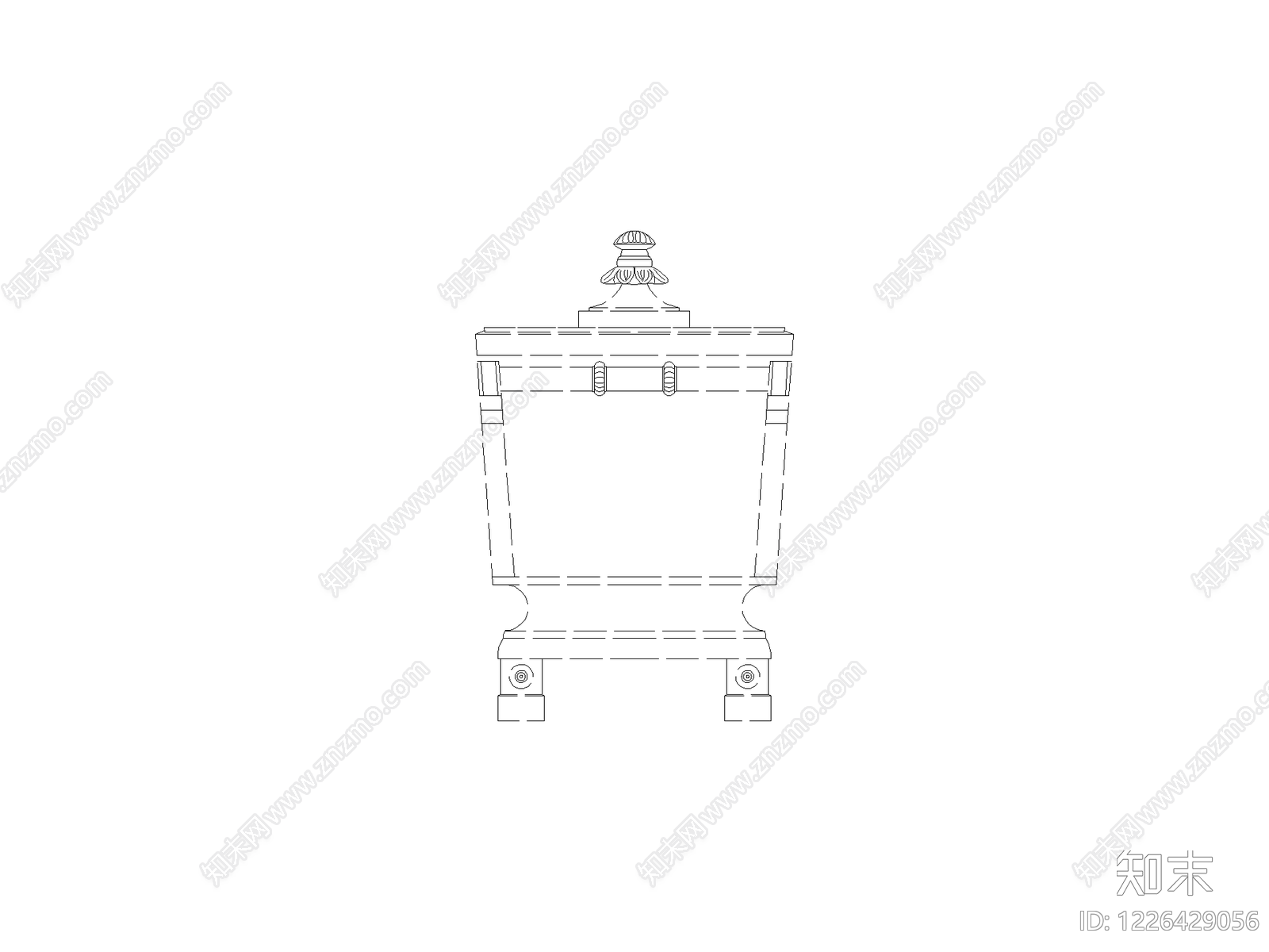 柜子cad施工图下载【ID:1226429056】