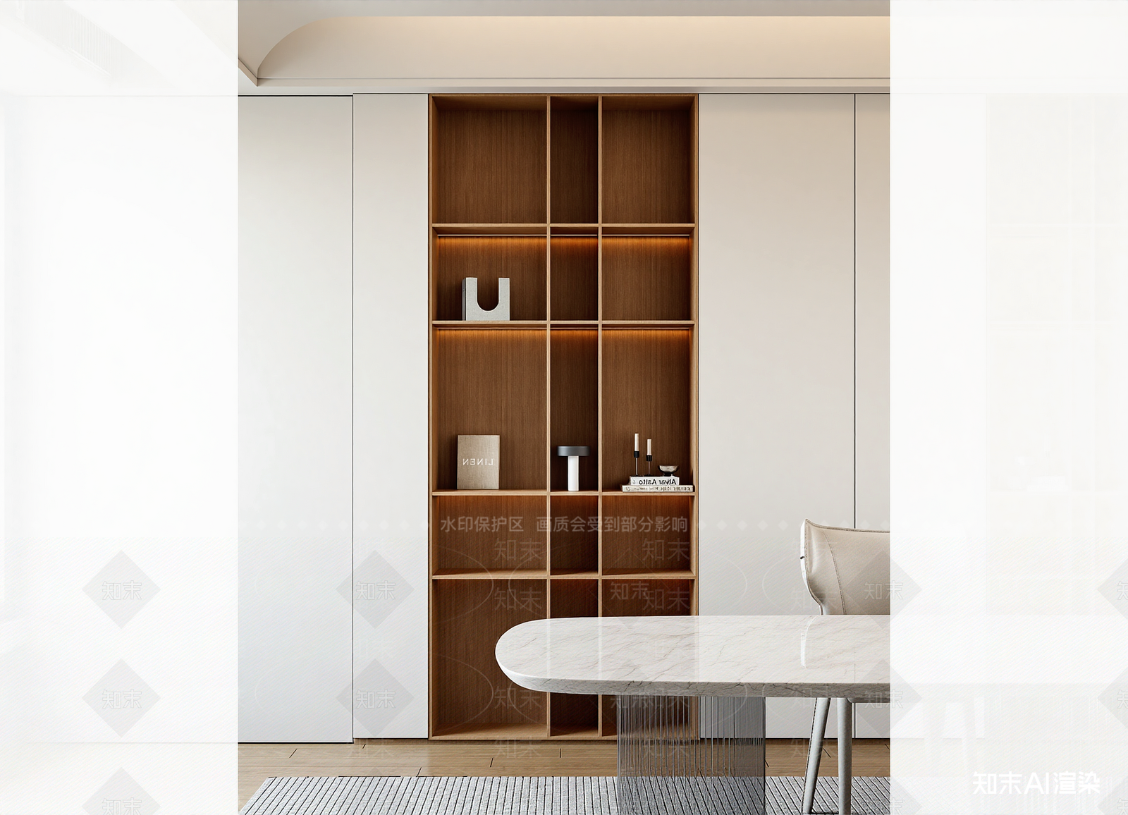 现代家居餐厅3D模型下载【ID:1214785581】