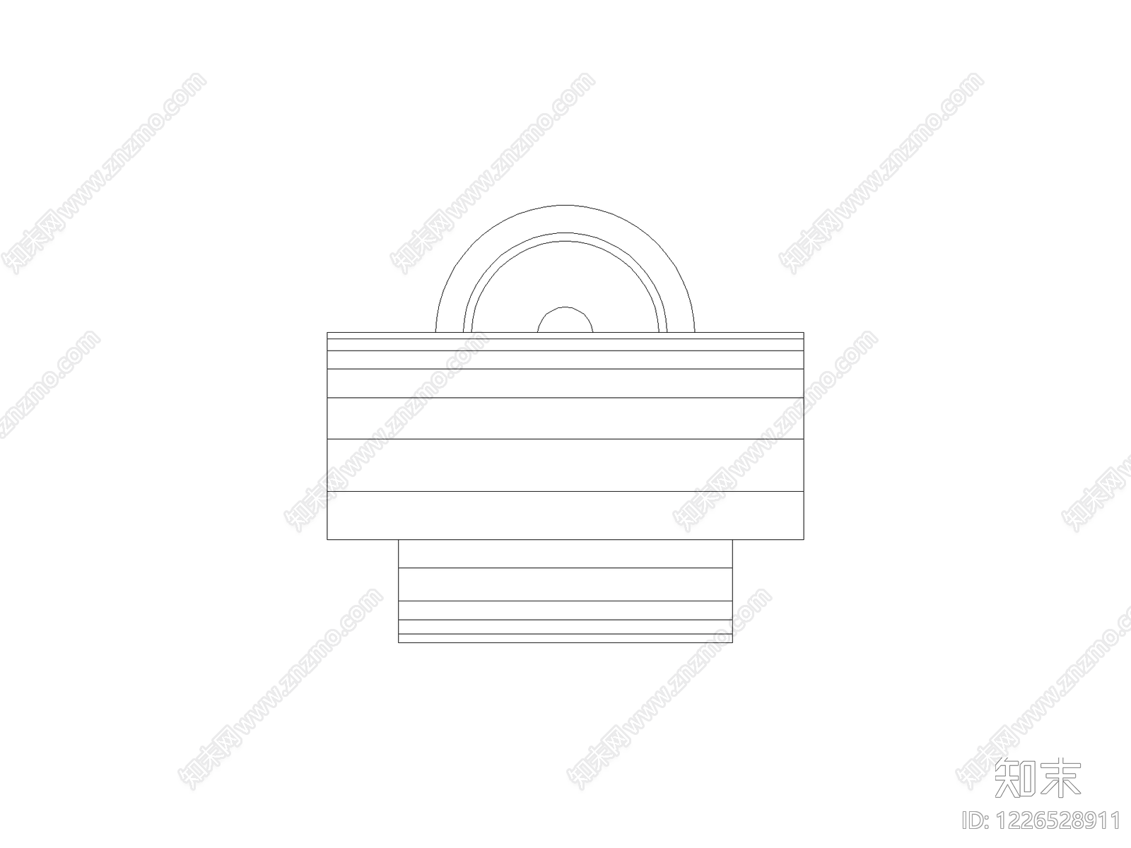 柜子CAD图纸