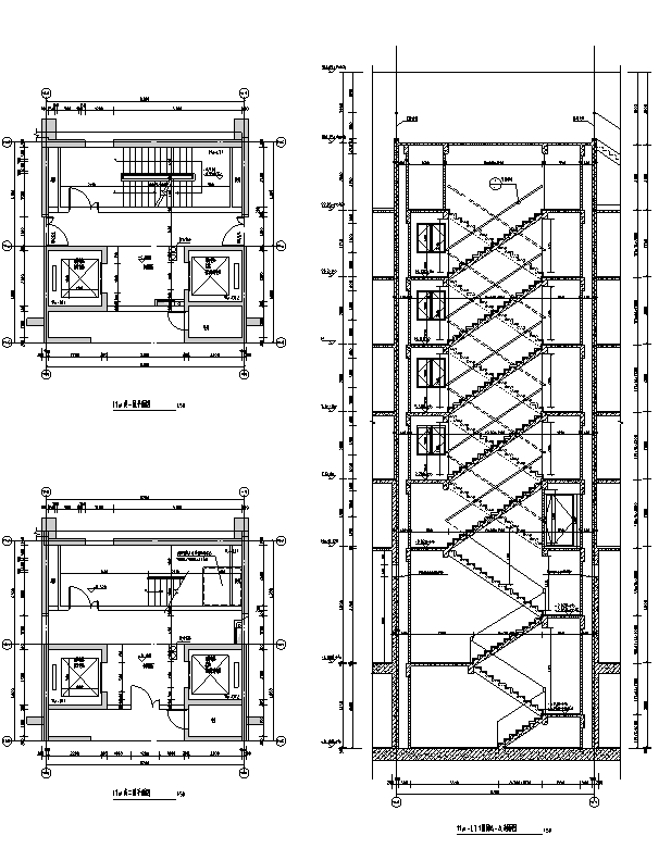 [广东]6栋住宅及商铺建筑施工图（16年正式施工全专业...cad施工图下载【ID:149562150】