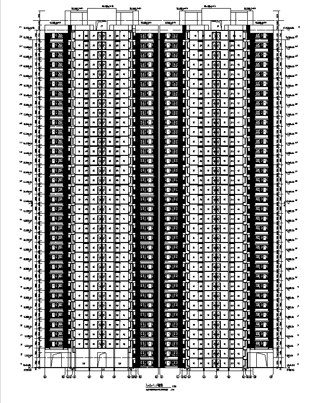 [广东]6栋住宅及商铺建筑施工图（16年正式施工全专业...cad施工图下载【ID:149562150】