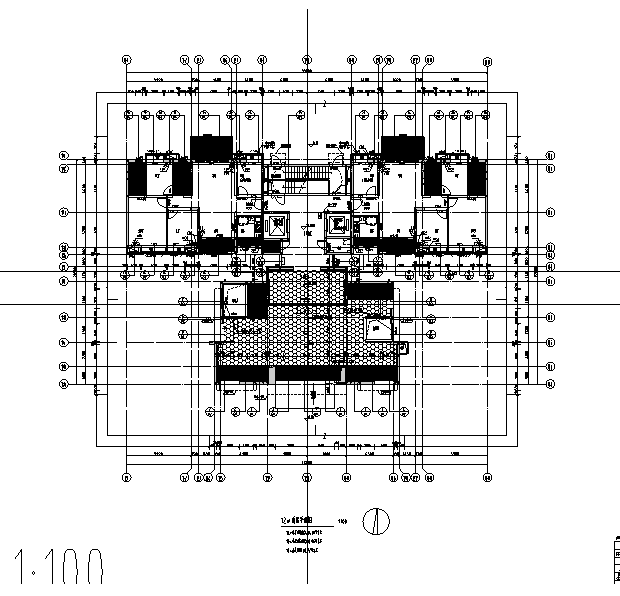 [广东]6栋住宅及商铺建筑施工图（16年正式施工全专业...cad施工图下载【ID:149562150】