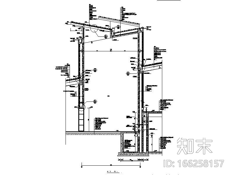 博物馆展厅设计大样图cad施工图下载【ID:166258157】