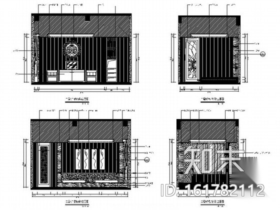 [福州]泰式风情SPA会所装修图（含效果）cad施工图下载【ID:161782112】