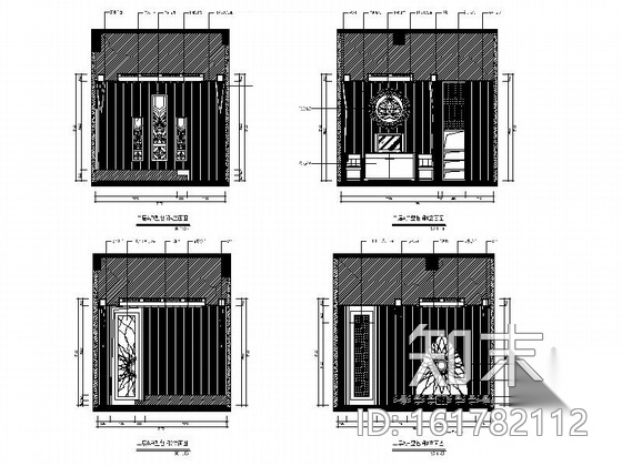 [福州]泰式风情SPA会所装修图（含效果）cad施工图下载【ID:161782112】