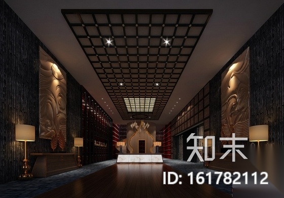 [福州]泰式风情SPA会所装修图（含效果）cad施工图下载【ID:161782112】