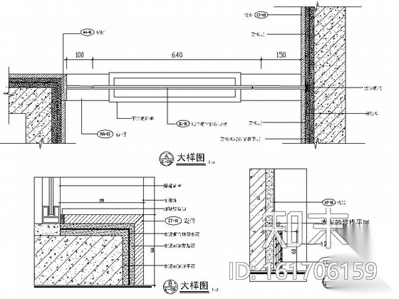 [广东]现代公寓区简约一居室装修施工图cad施工图下载【ID:161706159】