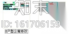 [广东]现代公寓区简约一居室装修施工图cad施工图下载【ID:161706159】