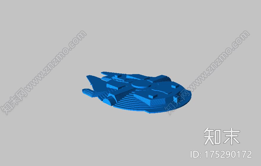 星球大战的猎鹰飞船3d打印模型下载【ID:175290172】