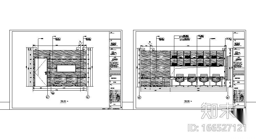 [贵州]全套详细办公室样板间施工图cad施工图下载【ID:166527121】