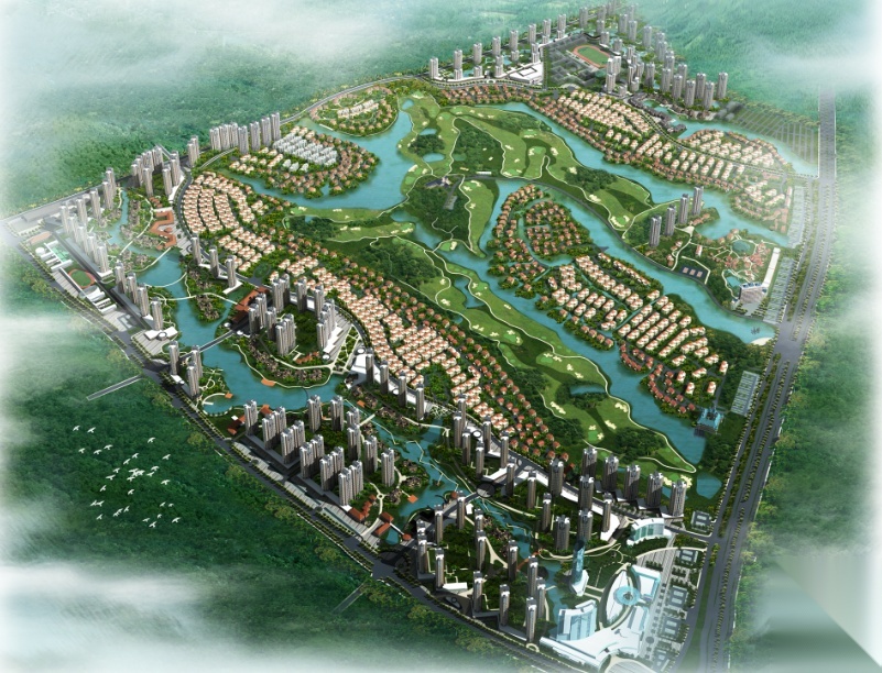 [广西]南宁欧式风格花园居住区景观设计方案施工图下载【ID:161067130】