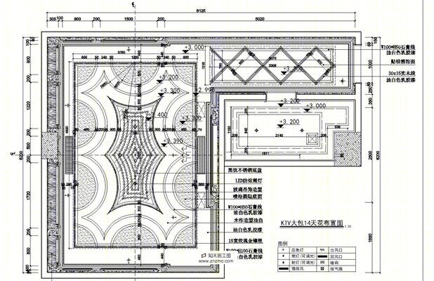 KTV包房样本图纸cad施工图下载【ID:76889253】