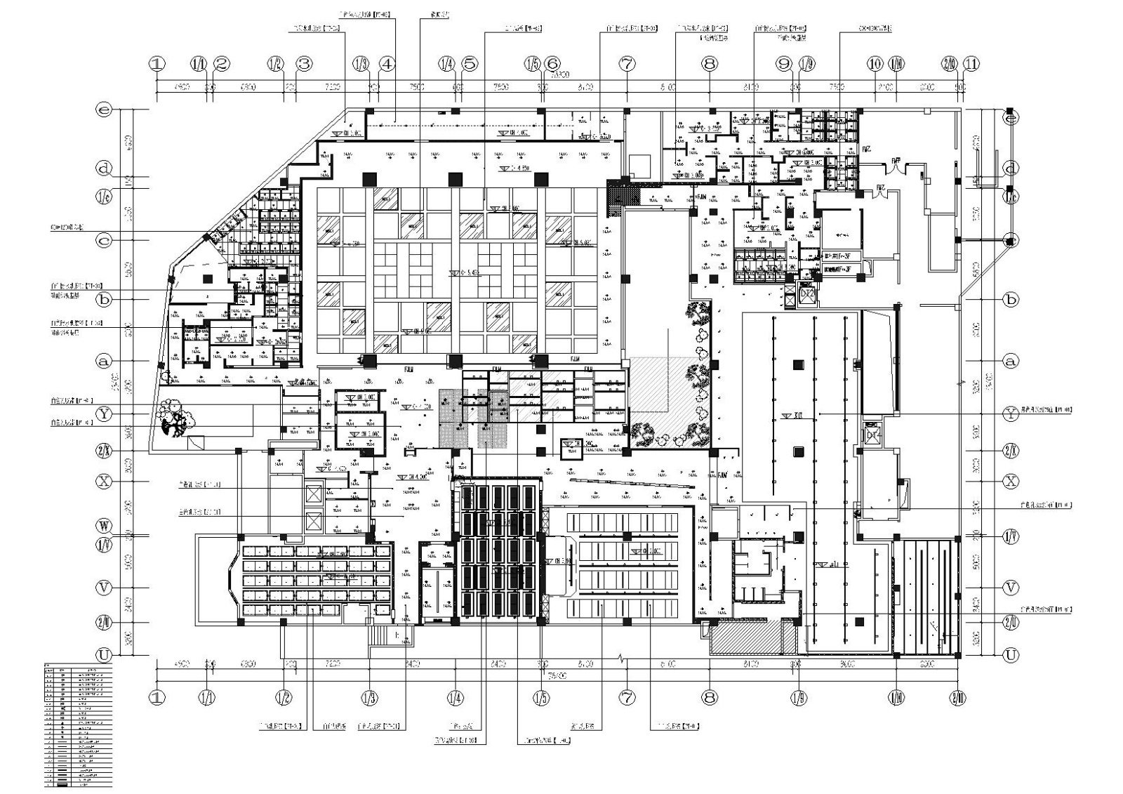 [河南]郑州运动健身中心施工图+实景cad施工图下载【ID:160711156】