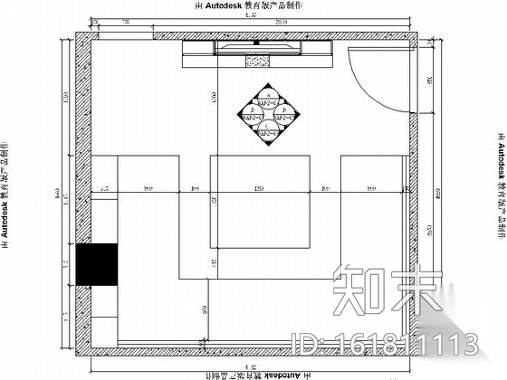 [厦门]高档时尚KTV包厢室内装修施工图cad施工图下载【ID:161811113】