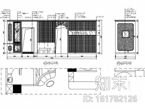 [深圳]某知名美容美发SPA会所室内装修施工图施工图下载【ID:161782126】