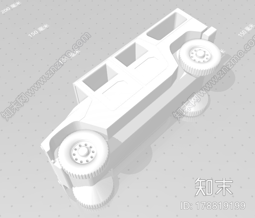 悍马H13d打印模型下载【ID:178819199】