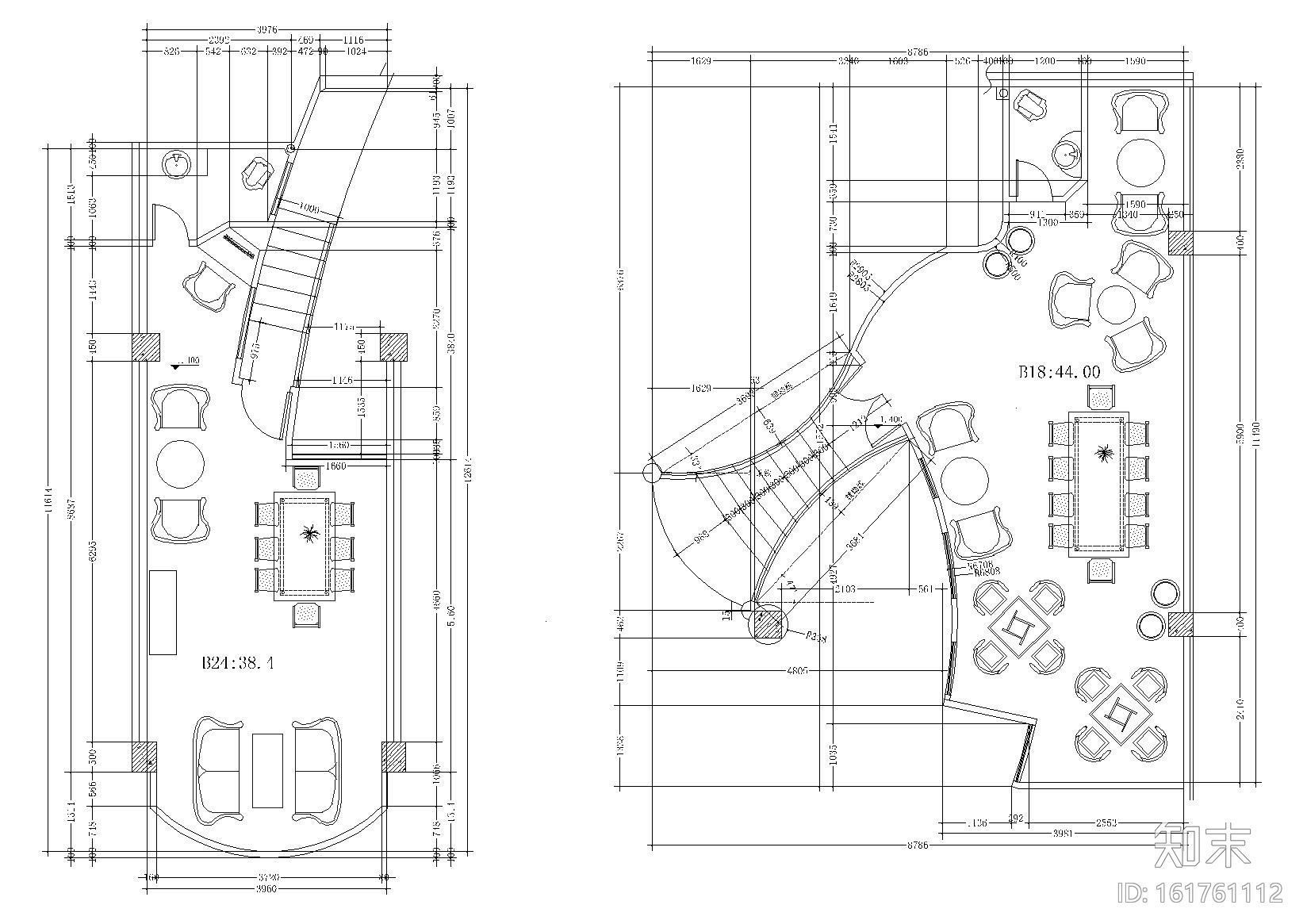 [四川]领袖咖啡馆室内装饰设计施工图施工图下载【ID:161761112】