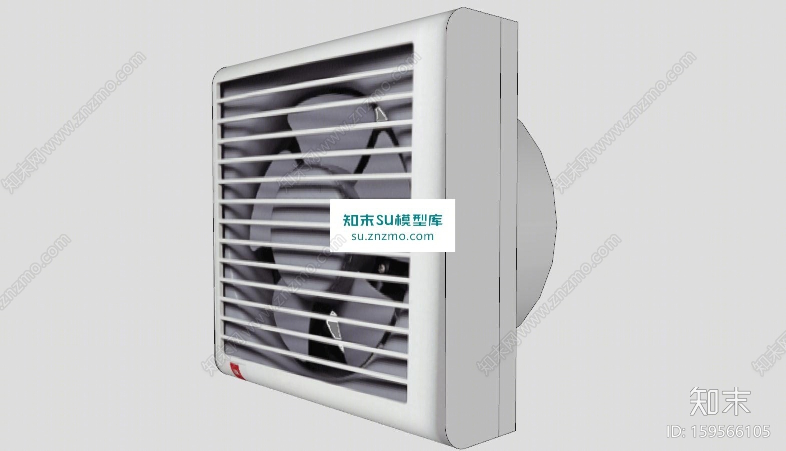 家用排气扇SU模型下载【ID:159566105】