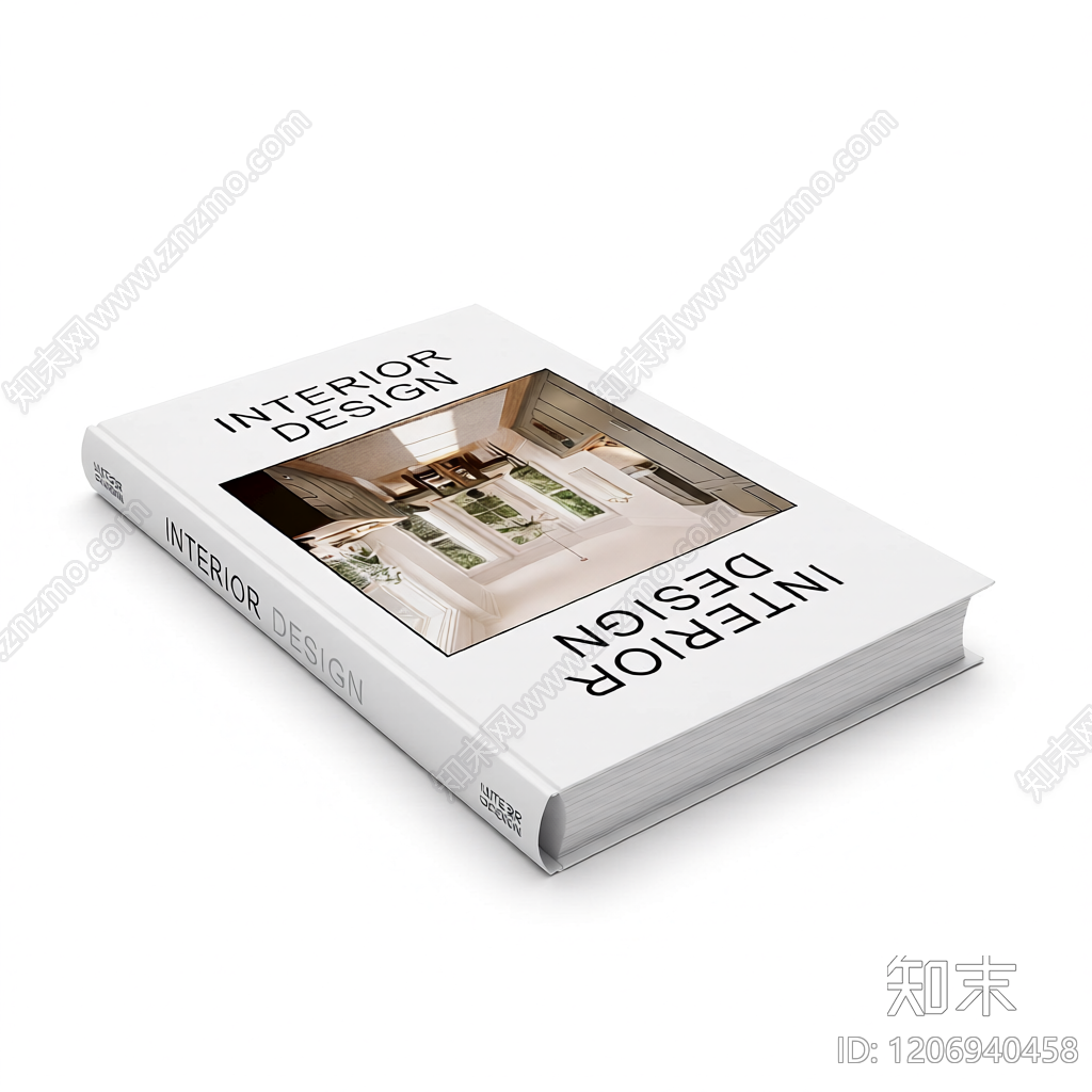 室内设计书籍模型3D模型下载【ID:1206940458】