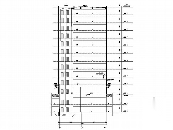 [上海]现代风格商务酒店建筑施工图（2015年图纸 顶...cad施工图下载【ID:167937184】