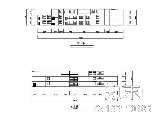 [学生作品]时尚现代幼儿园室内装修施工图（含效果）cad施工图下载【ID:165110185】