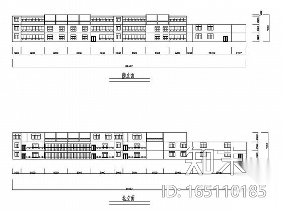 [学生作品]时尚现代幼儿园室内装修施工图（含效果）cad施工图下载【ID:165110185】