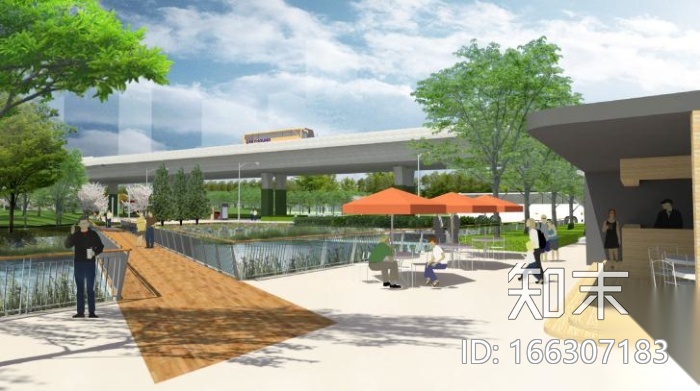 [江苏]城市廊道生态湿地核心公园系统城市规划景观设计cad施工图下载【ID:166307183】