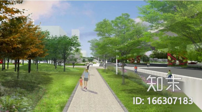 [江苏]城市廊道生态湿地核心公园系统城市规划景观设计cad施工图下载【ID:166307183】